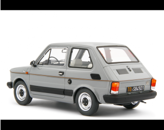 Fiat 126 Personal 4 Silver 1978 Grigio Laudoracing 1:18 Resinemodell (Türen, Motorhaube... nicht zu öffnen!)